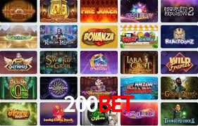 200bet: Jogos de Caça-Níqueis-Altas Recompensas, Roleta-Velocidade, Blackjack-Desafios Máximos